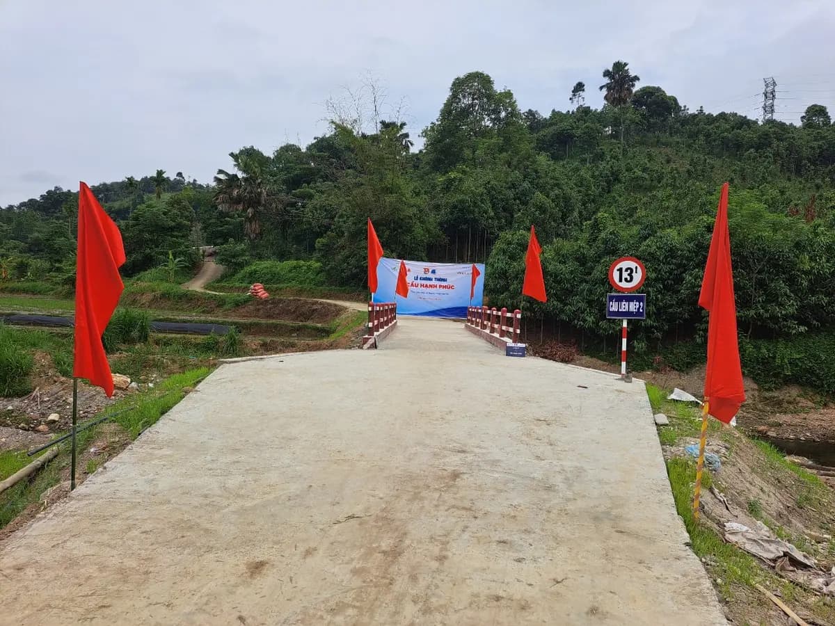 DA0355 - Cầu số 25 Thôn Liên Hiệp -  Xã Ngòi A -  Huyện Văn Yên -  Tỉnh Yên Bái