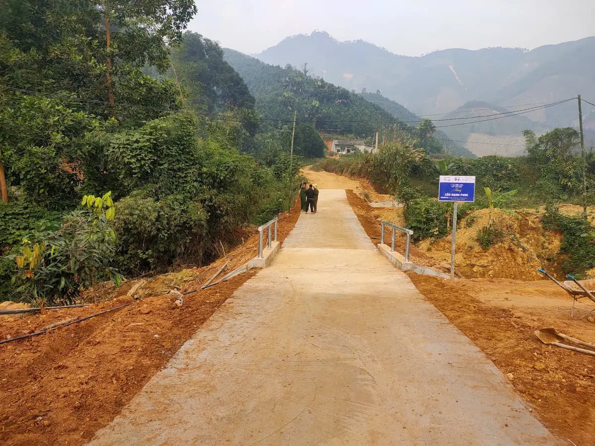 DA0654 - Cầu số 59 - Cầu dân sinh Khe Cá - xã Lương Thịnh - huyện Trấn Yên - tỉnh Yên Bái