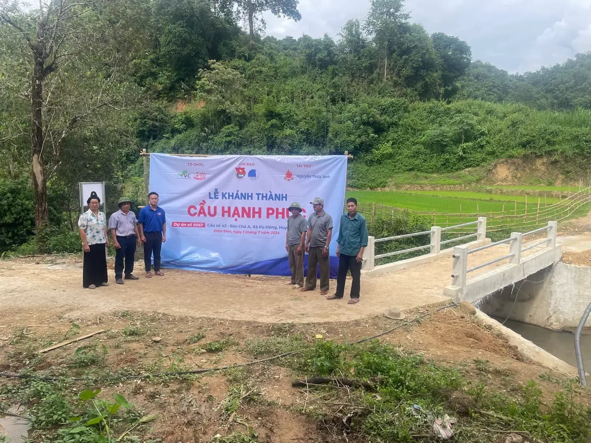 DA0567 - Cầu số 42 - Bản Chả A - Xã Pú Hồng - Huyện Điện Biên Đông - tỉnh Điện Biên