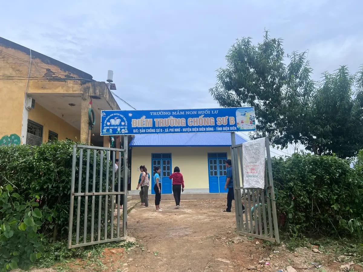 DA0605 - Điểm trường Bản Trống Sư B - MN Suối Lư - xã Phí Nhừ - huyện Điện Biên Đông - tỉnh Điện Biên