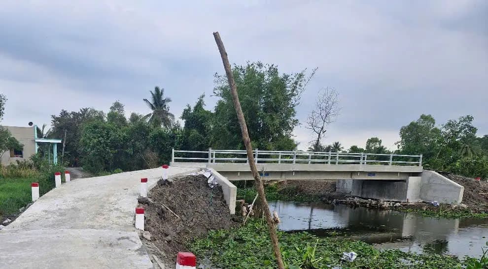 DA0809 - Cầu số 78 - Cầu Hạnh Phúc - xã Mỹ Quý - Tỉnh Tây Ninh